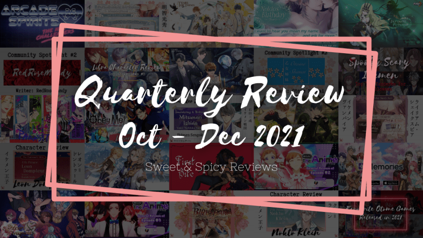 Sweet & Spicy Quarterly Review #3 | Oct – Dec&nbsp;2021