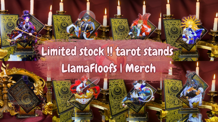Limited stock !! even if TEMPEST tarot stands, by LlamaFloofs | Merch&nbsp;review